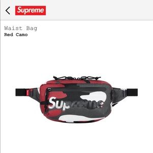 SOLD - NWT Supreme Waist Bag